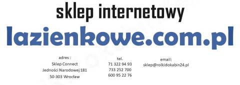 Odpływ brodzikowy + korek klik-klak B01-4 niski Odpływ brodzikowy + korek klik-klak B01-4 niski