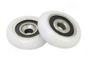 Zestaw 4 x rolka dolna D04-2/Z2 25mm + kółka 25mm