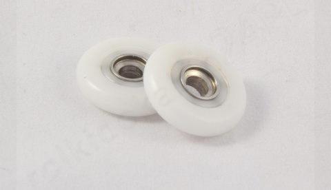8szt kółek do rolek kabiny prysznicowej 25mm C02-2 8szt kółek do rolek kabiny prysznicowej 25mm C02-2