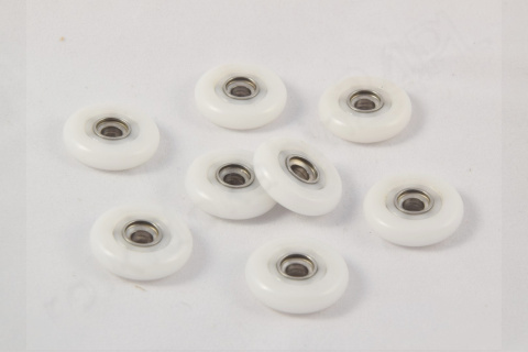 8szt kółek do rolek kabiny prysznicowej 23mm C02-1 8szt kółek do rolek kabiny prysznicowej 23mm C02-1
