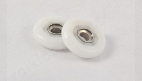 8szt kółek do rolek kabiny prysznicowej 23mm C02-1 8szt kółek do rolek kabiny prysznicowej 23mm C02-1