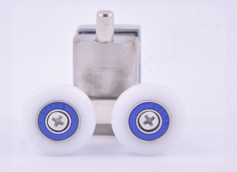 Rolka dolna podwójna D08-1 25mm metal